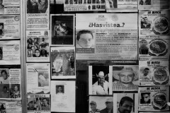 Cardboards displaying missing people cover the entrance door of a charity shelter in Tijuana, Mexico, on April 16, 2021.
According to data from the International Organization of Migrations (IOM) 's Missing Migrant Project, between 2014 and 2019, 2243 people died while trying to cross into the United States from the Mexican border, and 667 people died while on the move in Central America. However, this represents a low estimate. The data collected by the project only include those incidents of which IOM is aware, and un unknown number of deaths remain unreported. Cardboards displaying missing people cover the entrance door of a charity shelter in Tijuana, Mexico, on April 16, 2021.
According to data from the International Organization of Migrations (IOM) 's Missing Migrant Project, between 2014 and 2019, 2243 people died while trying to cross into the United States from the Mexican border, and 667 people died while on the move in Central America. However, this represents a low estimate. The data collected by the project only include those incidents of which IOM is aware, and un unknown number of deaths remain unreported.